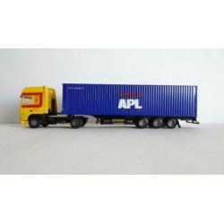 Lion Toys Daf 95 XF van Orselen met 40 ft. APL Container