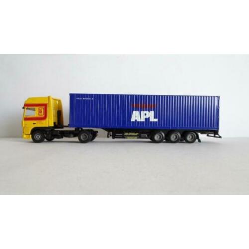 Lion Toys Daf 95 XF van Orselen met 40 ft. APL Container