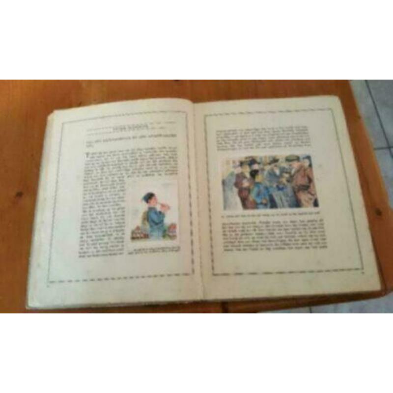 794. Antiek plaatjes album Benito de jonge zwerver
