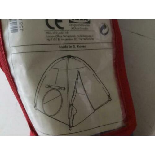 Speelgoed tent en tunnel murmel ikea