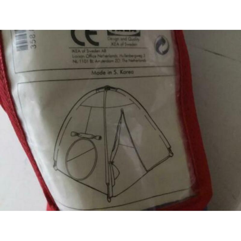 Speelgoed tent en tunnel murmel ikea