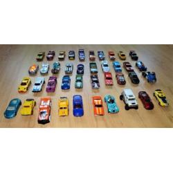 Serie Hot Wheels autootjes, 40 stuks.