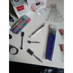LED UV LAMP met accessoires