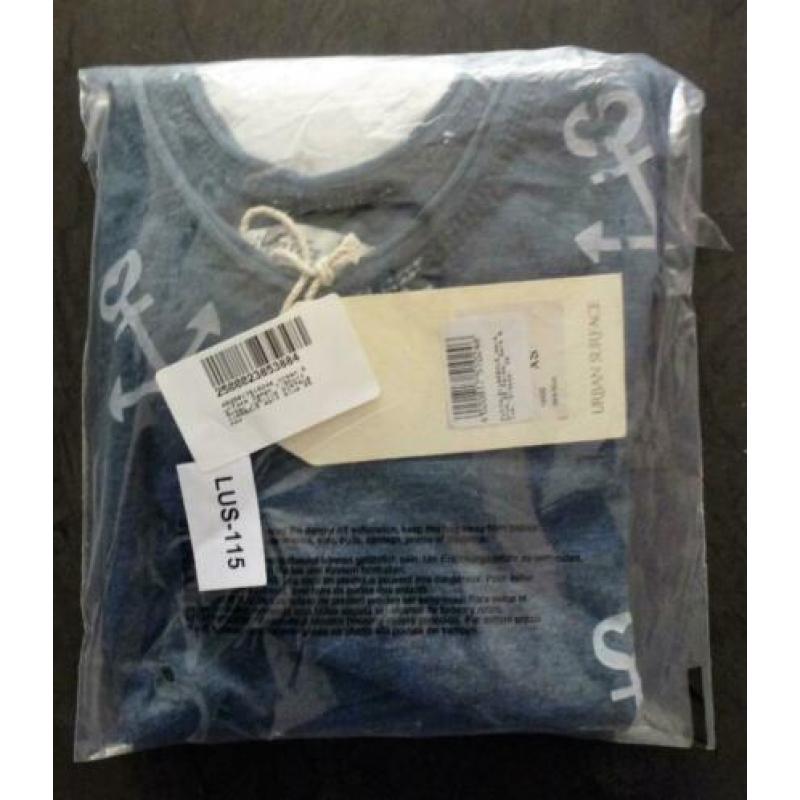 urban surface lus 115 shirt middel grijs maat xs