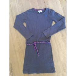 Schattig donkerblauwe jurk Bird by D-rak maat 122/128