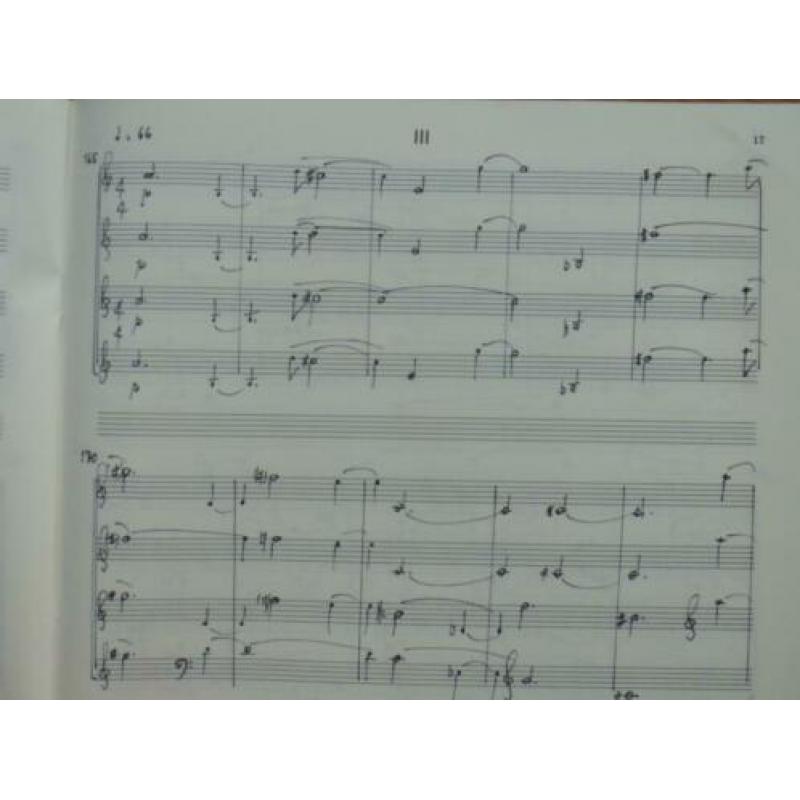 Fünftes streichquartett --günter bialas