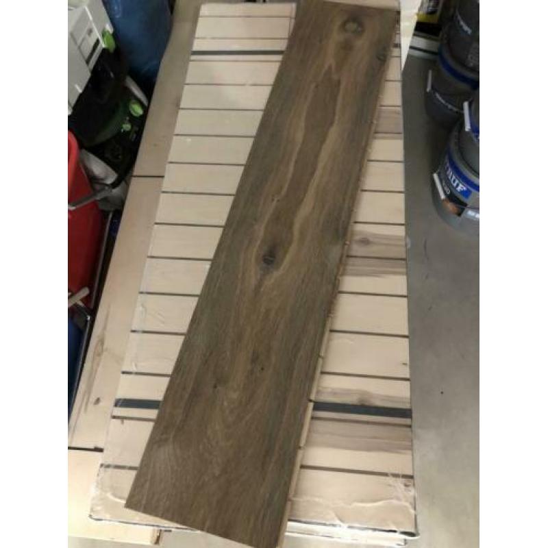 Visgraat vloer massieve planken 13mm mes en groef 15.5m2