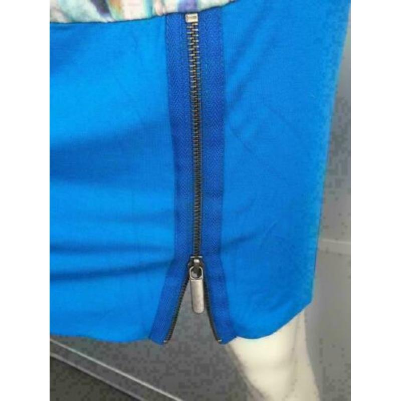 B432 STEPS jurk jurkje blouse wit zijde Maat S=36