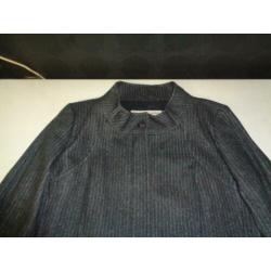 ERNY VAN REIJMERSDAL antraciet kleurige krijtstreep blazer