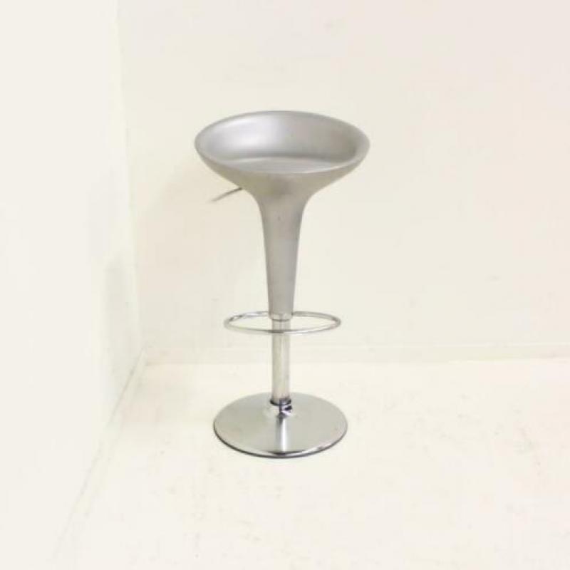 Magis Bombo Design Krukken, Barkrukken, Zilver, Krukken