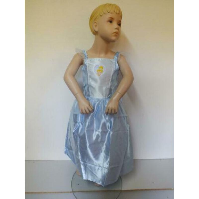 Verkleedkleren:Nieuwe Disney Assepoester maat 110/116 (n752)