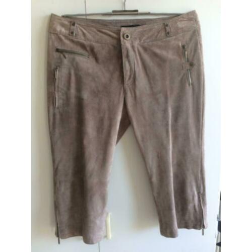 Arma leren driekwart broek Mt 42 NIEUW ! incl. vzk