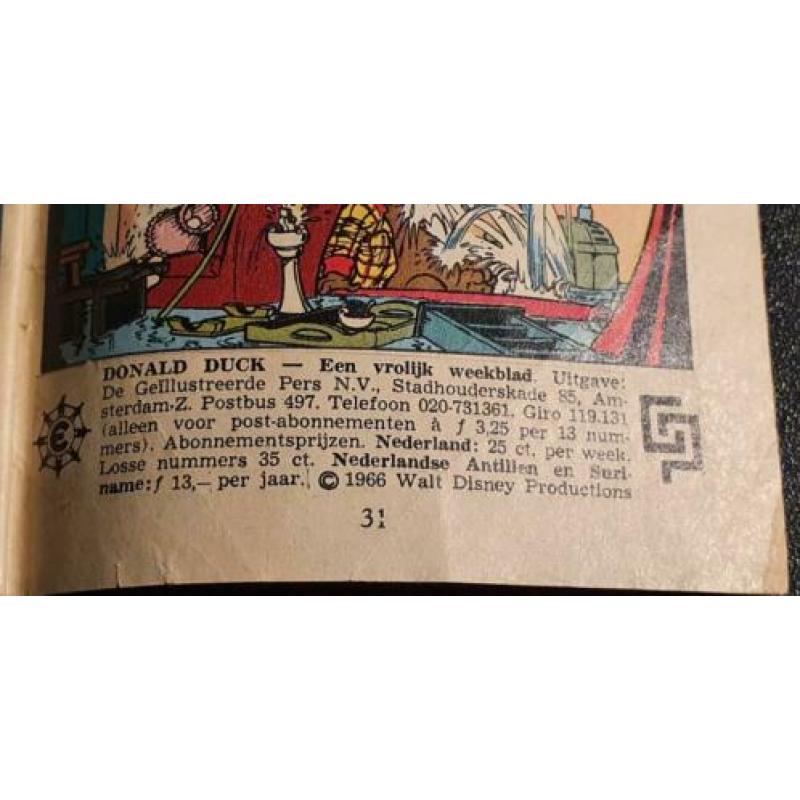 Donald Duck mini 1966