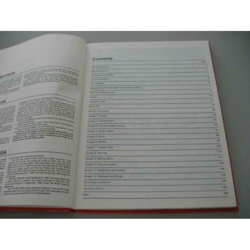 MG 010 MGA 1955 to 1962 Haynes Owners Workshop Manual.