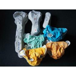 wasbare luiers - complete set