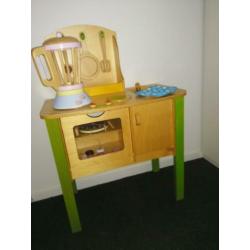 Houten kinder keukentje