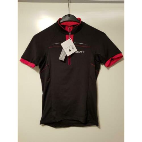 Craft nieuwe goede dames fietsshirt wielershirt, maat S