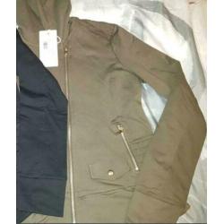 Nieuw stoer vest Italiaanse merk MET jeans