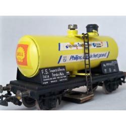 Pocher Italië spoor reiniging wagon ketelwagen 1:87 h0 Pol