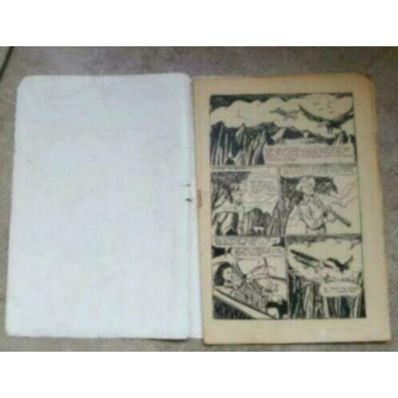 593. Antiek Comic Strip Fred Penner 1956 De dood van