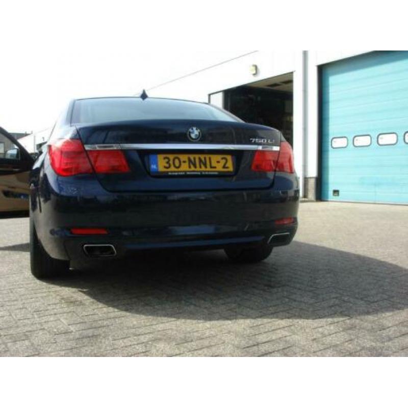 BMW 7-Serie 4.4 750 LI X-drive AUT 2010 Blauw