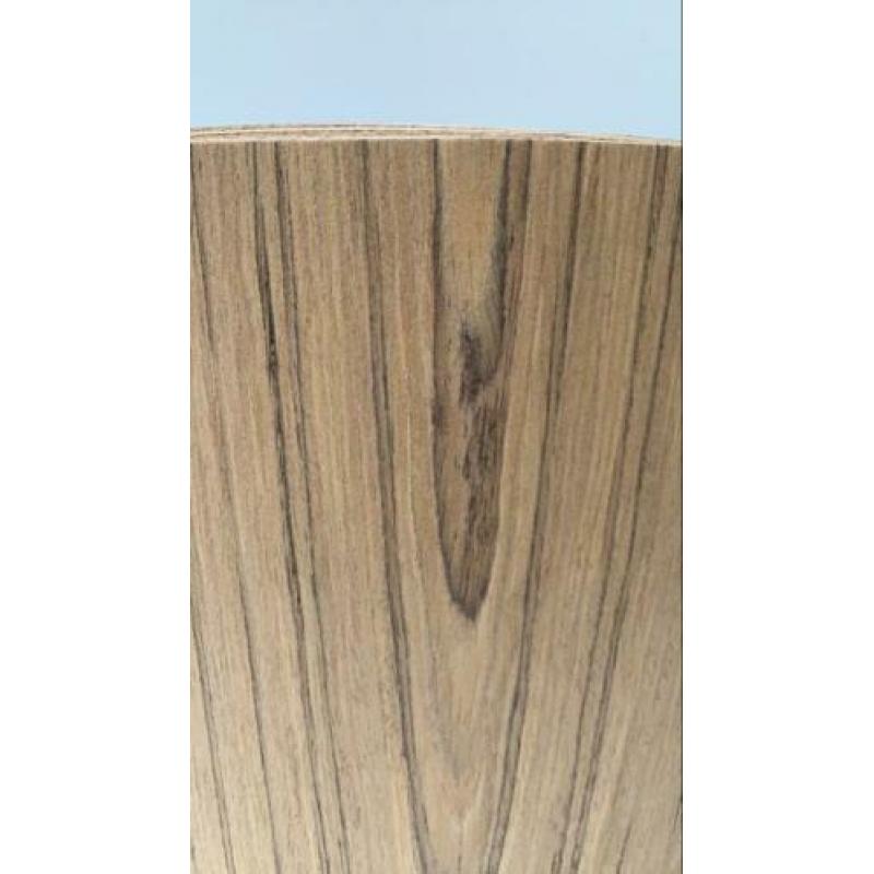 Teak alpi fineer 62x32 cm 28 vel voorraad