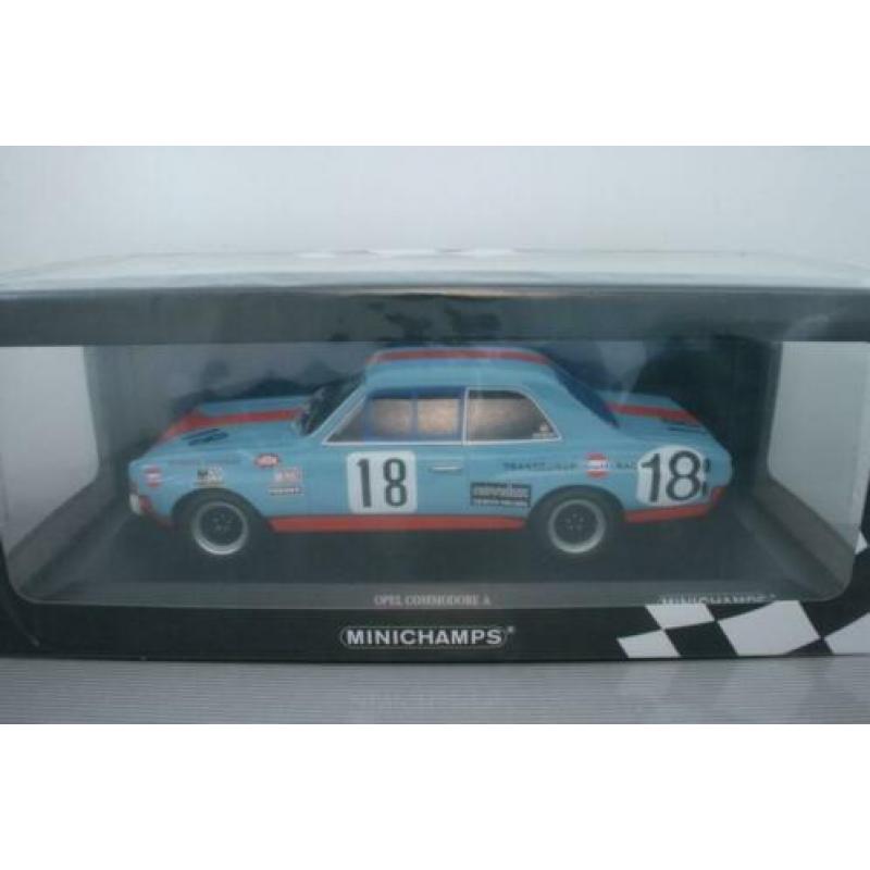 Minichamps 1/18 Opel Commodore - 24h Spa 1971 (Gulf)