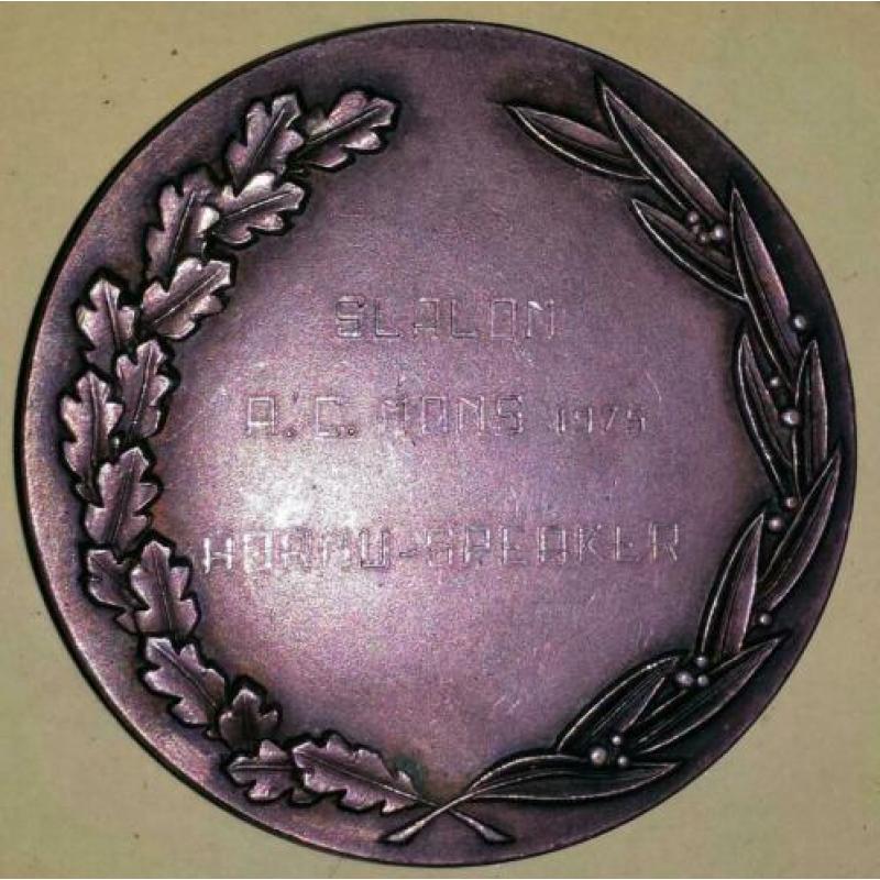 Slalom plaquette A.C. Mons 1975