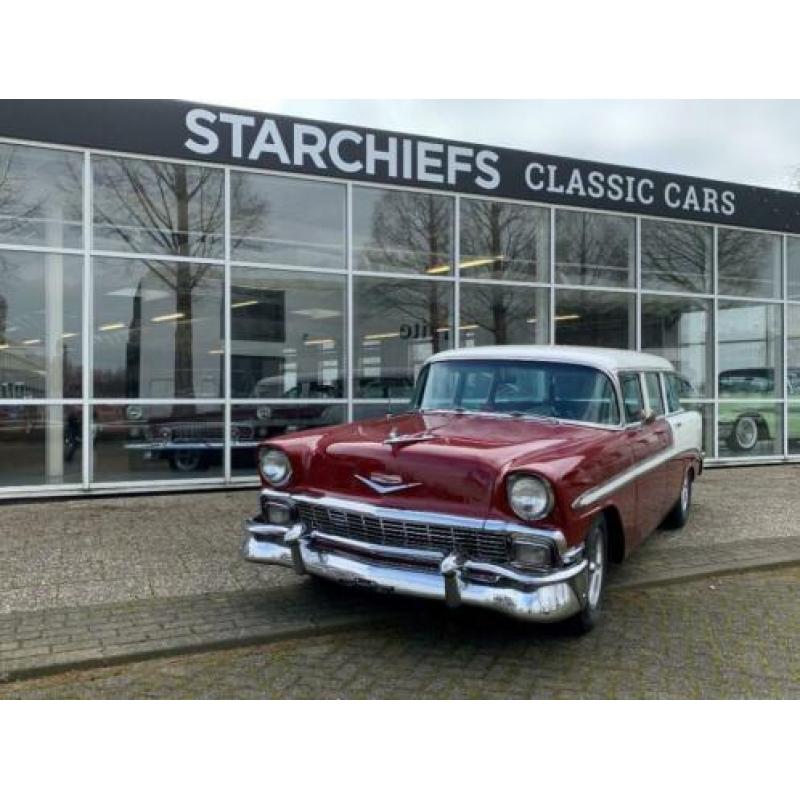 Chevrolet Bell Air Custom Station Wagon met stroker motor