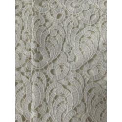 Massimo Dutti - Gebroken witte kanten mouwloze top maat 40