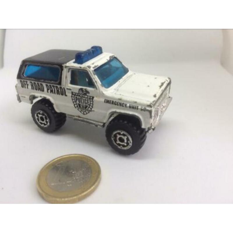 Chevy Blazer 4x4 Off Road Patrol (S), Matchbox