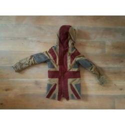Scotch r'belle winterjas jas parka bont legergroen groen 140