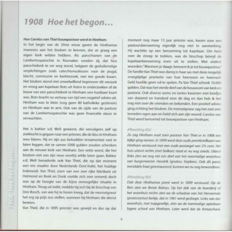 Hintham -Honderd jaar Annakerk-1910-2010 jubileum H. de Werd