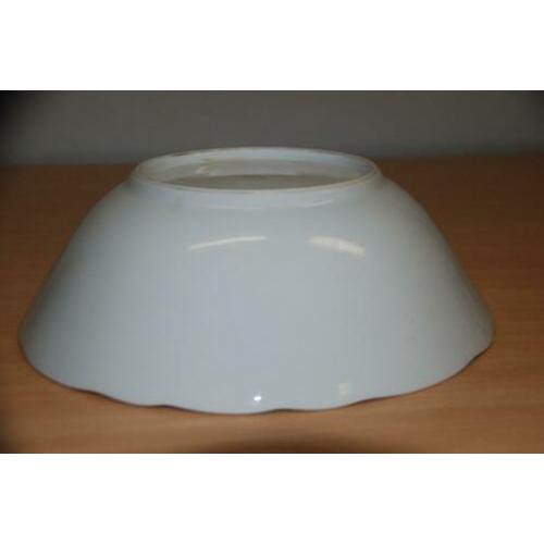 Witte ronde schaal. Oudje.