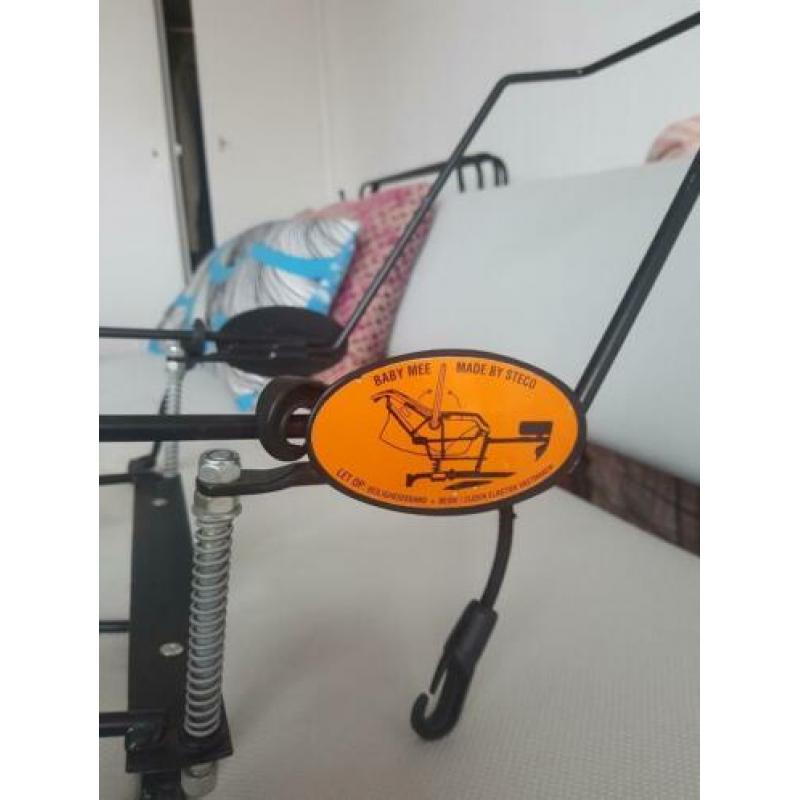 Baby mee Steco (Maxi Cosi, babyzitje fiets)