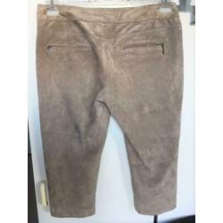Arma leren driekwart broek Mt 42 NIEUW ! incl. vzk