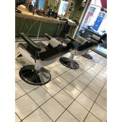 2x Barber stoel