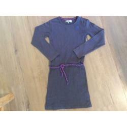 Schattig donkerblauwe jurk Bird by D-rak maat 122/128