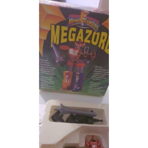 Powerrangers megazord met doos