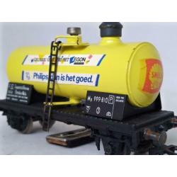 Pocher Italië spoor reiniging wagon ketelwagen 1:87 h0 Pol