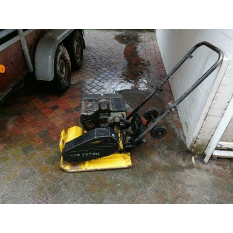 Wacker trilplaat 1850