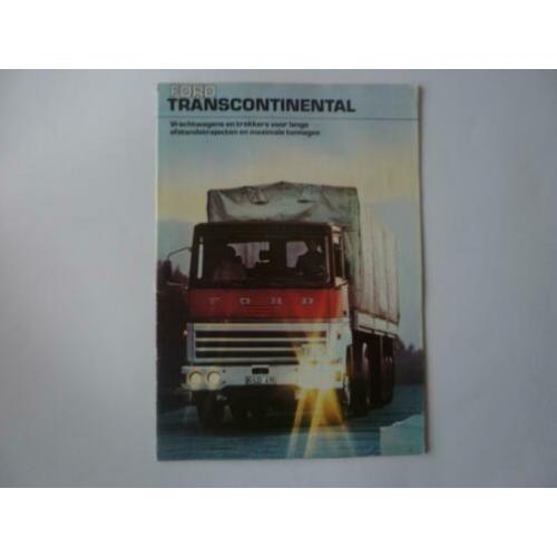 Folder FORD Transcontinental