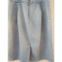 Jeans rok blue used mt.54 (XXL)