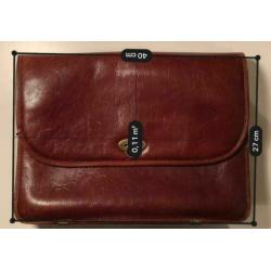 Lederen sleeve Texier