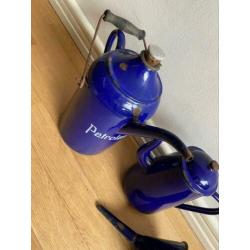 Prachtige blauwe emaille set!!