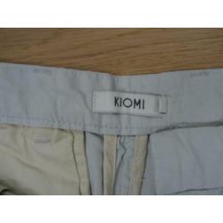 SALE !! KIOMI maat W33, zilvergrijze chino broek.