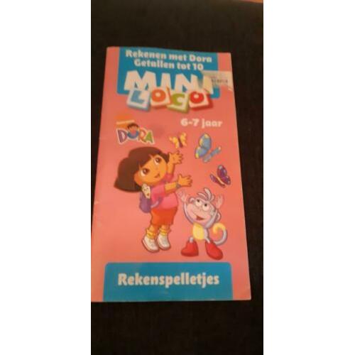 Mini Loco boekje / Dora rekenspelletjes / 6 -7 jaar