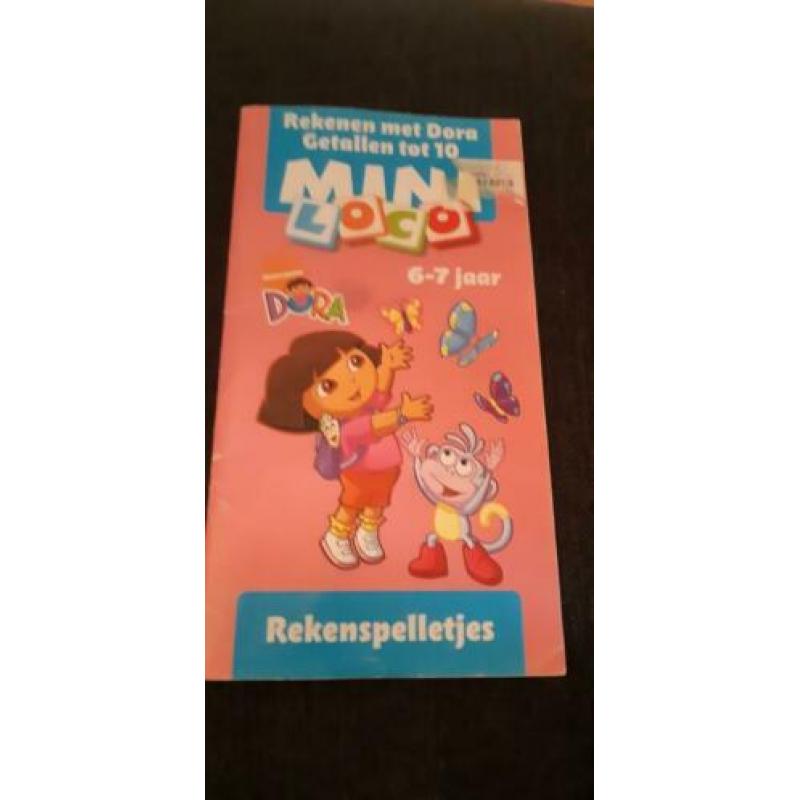 Mini Loco boekje / Dora rekenspelletjes / 6 -7 jaar