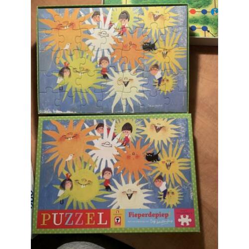 Diverse Puzzels en gezelschap spellen jeugd kind