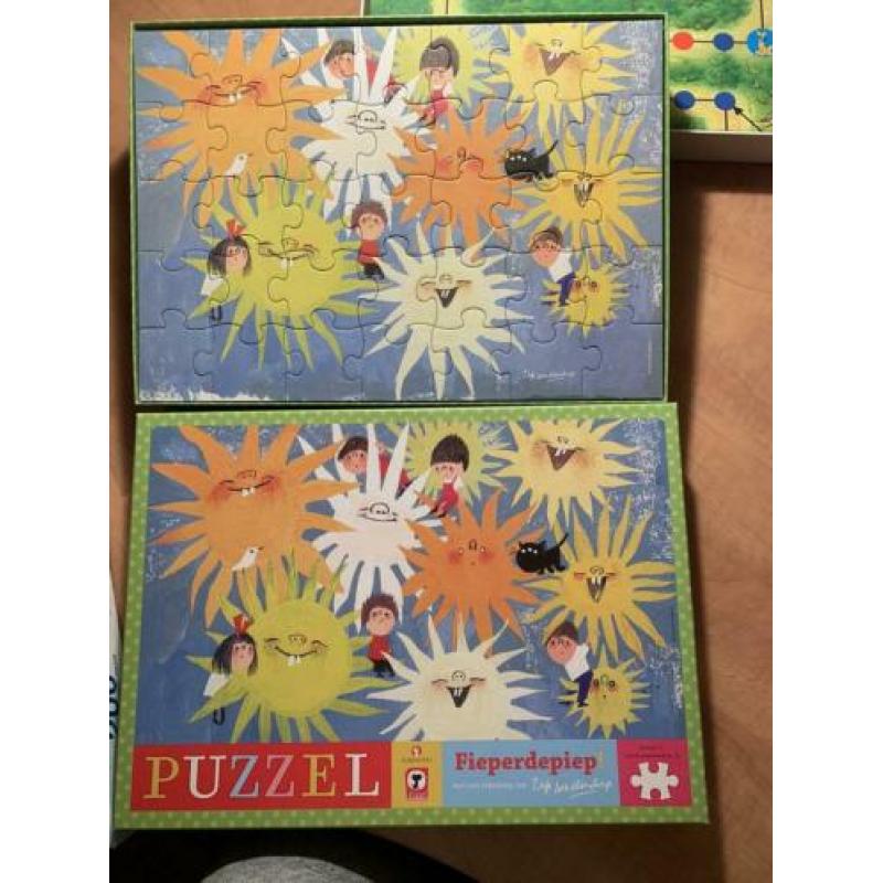 Diverse Puzzels en gezelschap spellen jeugd kind
